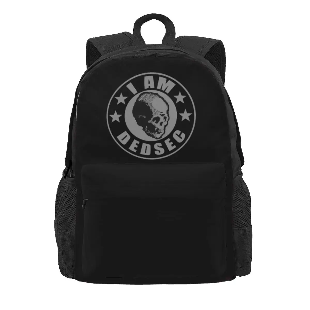 

I Am Dedsec Backpack Daypack Large Capacity Boys Girls BookBag School Bag Shoulder Bags for Men Women