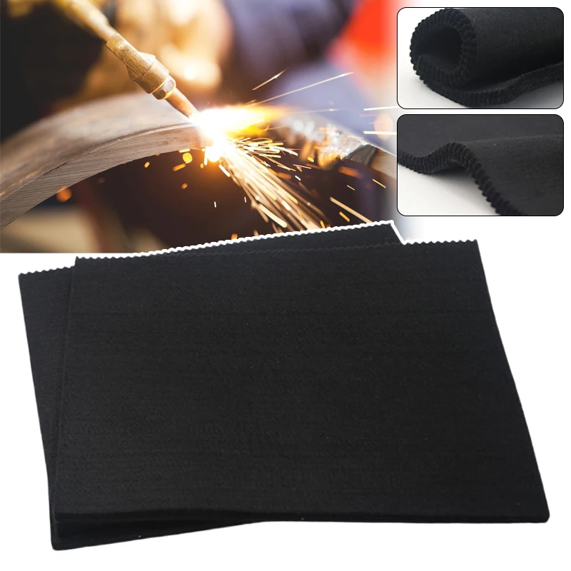 10MM Carbon-Fiber Welding Blanket Torch Shield Heat Sink Slag Felt High Temp Heat Protect Sheet Fireproof Welding Cotton