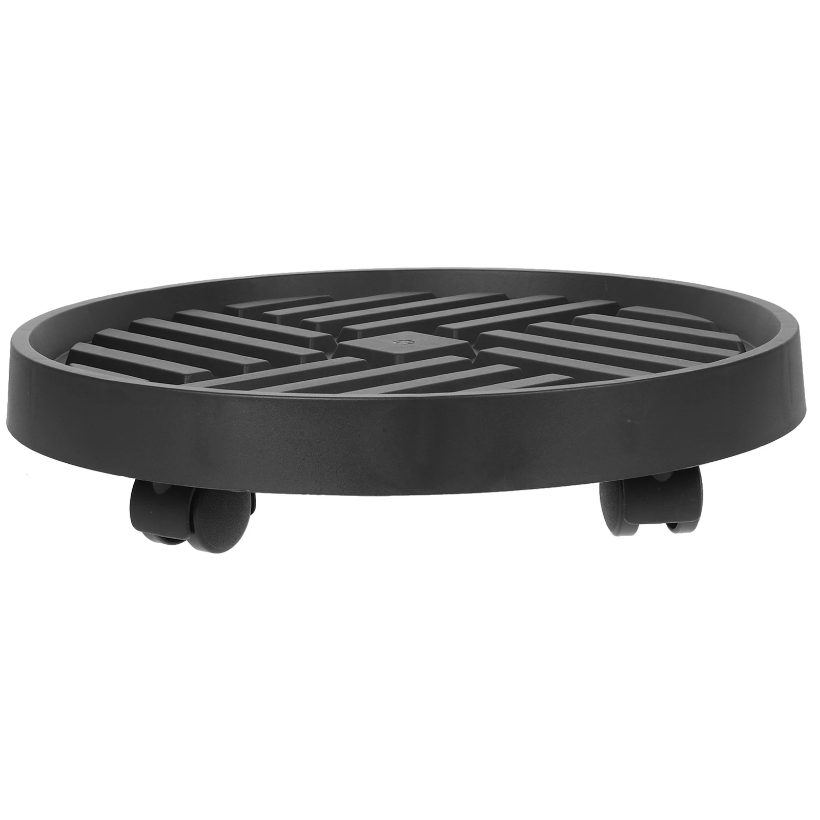 

1Set Wear Resistant Plant Tray with Wheels Multi Size Fit All Pots Rolling Base for Indoor Outdoor Garden Mobility Solution