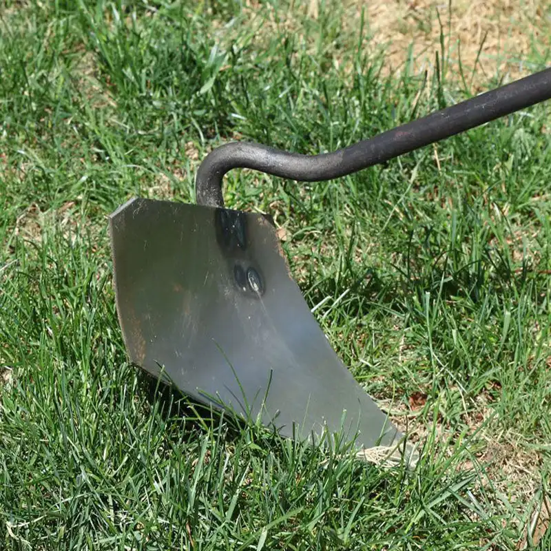 Handheld Agricultural Weeding Hoe, Aço Manganês Espessado, Plantando Jardinagem Vegetal, Soltar o Solo, Ferramentas de ervas daninhas