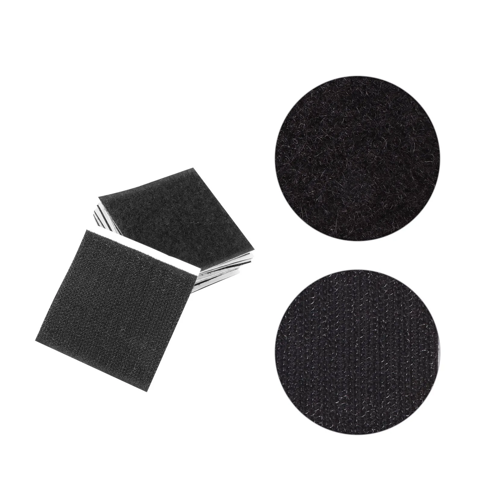 

40pcs Sofa Retainer Stickers for Cushion Fixing Black Skid Resistance Carpet Marker Decals Home Office Use Durable Safe