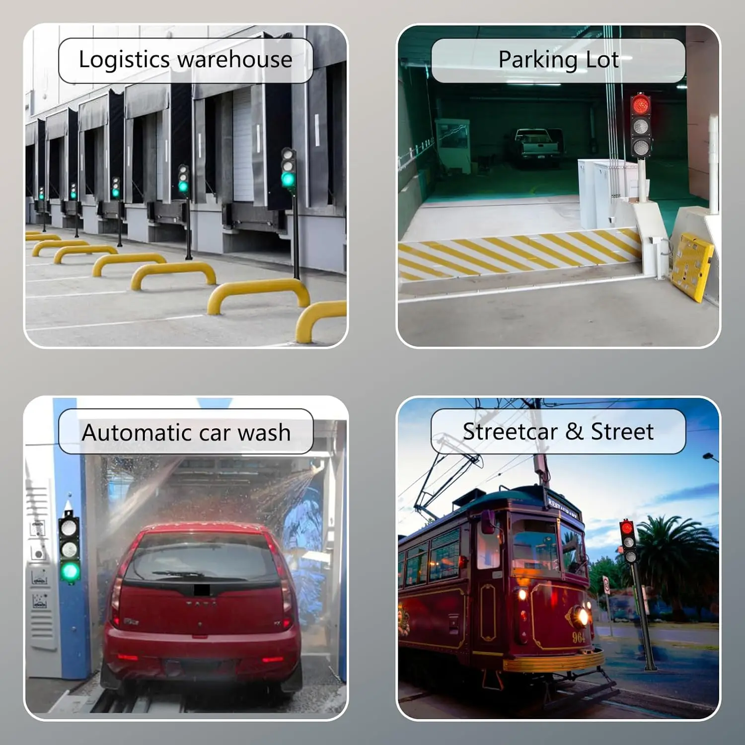 100mm mini Traffic Light Water Proof 4 Inch Red Yellow Green Traffic Warning Light Remote Control Signal Light Original factory