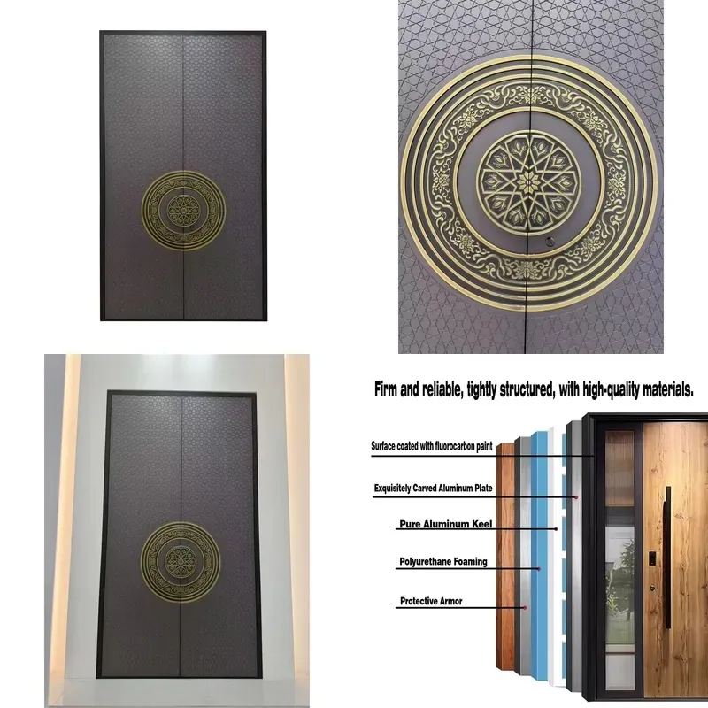 Durable All Aluminum Entrance Doors for High End PC and Console Gaming Setups Ideal for Secure Residential Areas and Business