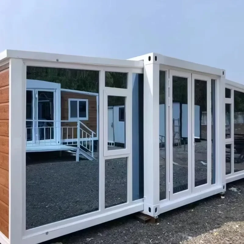 Hot Sale Portable Mobile Trailer House Prefab Tiny Home Folding Room Expandable Container America Hot Sale