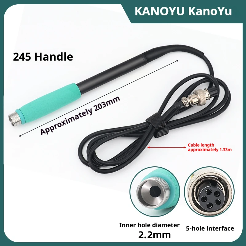 T245 Soldering platform handle soldering iron handle integrated plug type applicable and Carnoyu soldering platform