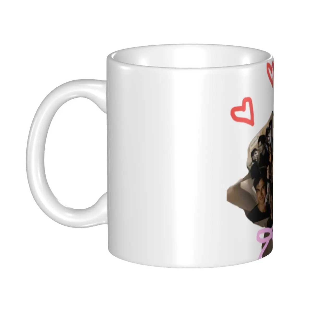 Personalized The Vampire Diaries Coffee Mug DIY Damon Salvatore Ceramic Milk Tea Mug Cup