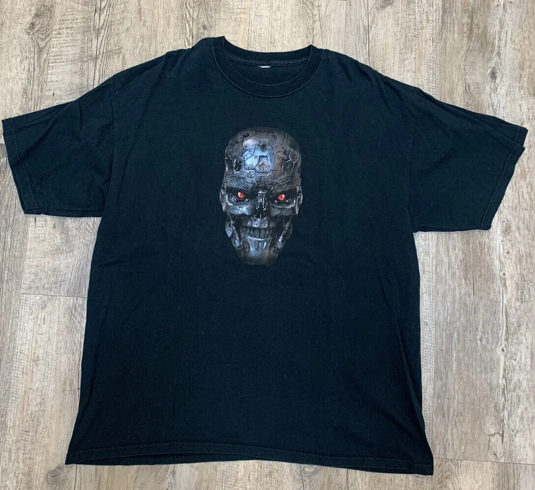 2008 Terminator Salvation Comic-Con T-Shirt Größe L-