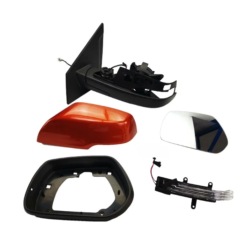 

Auto Left Right Rear Heated Mirror Glass Cover Frame Turn Signal Light For Chery Tiggo 3x/2