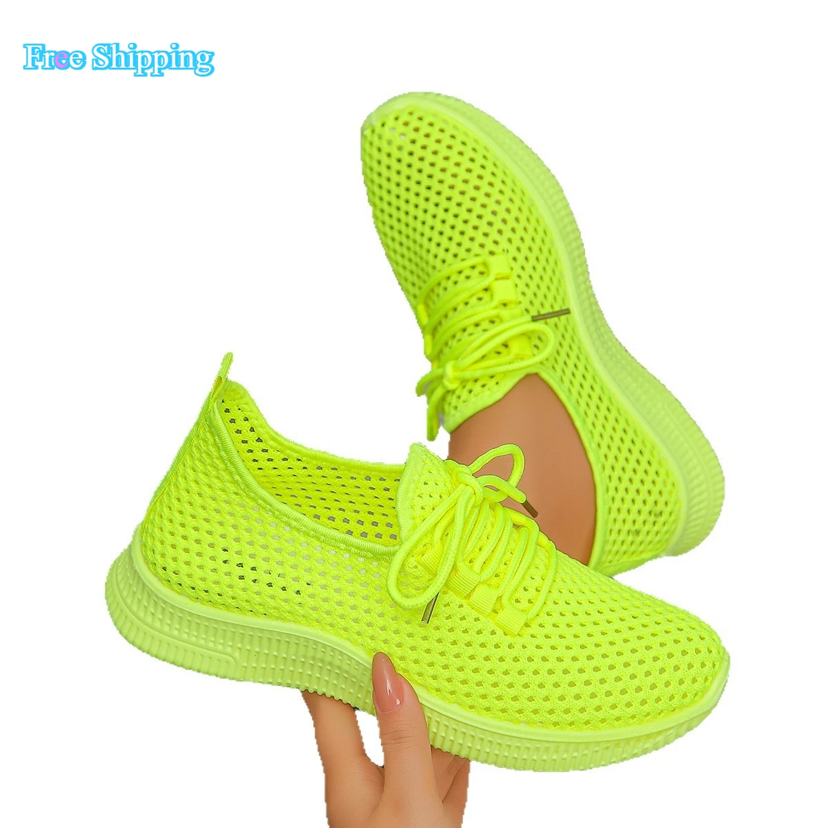 

2026 Women's Lace-up Mesh Casual Multi-color Breathable Models Versatile and Comfortable for Daily Commuting and Shopping