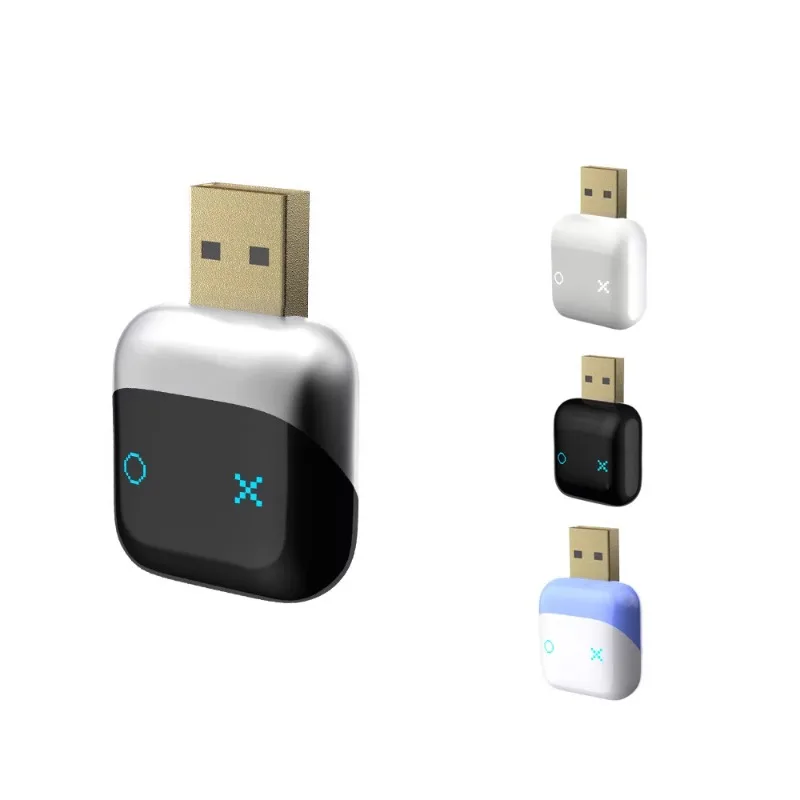 

Wireless Carplay Adapter for Apple Android 2-in-1 Wired To Wireless Car Intelligent Navigation