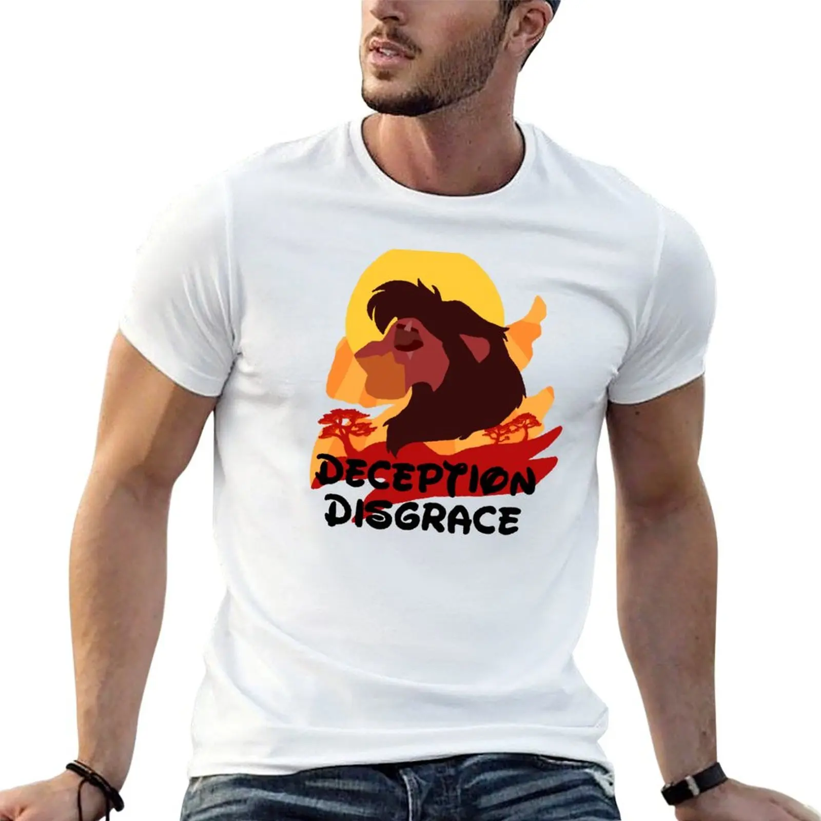 

Deception Disgrace T-Shirt man t shirt designer t shirts for man cotton t shirts designer T-shirt