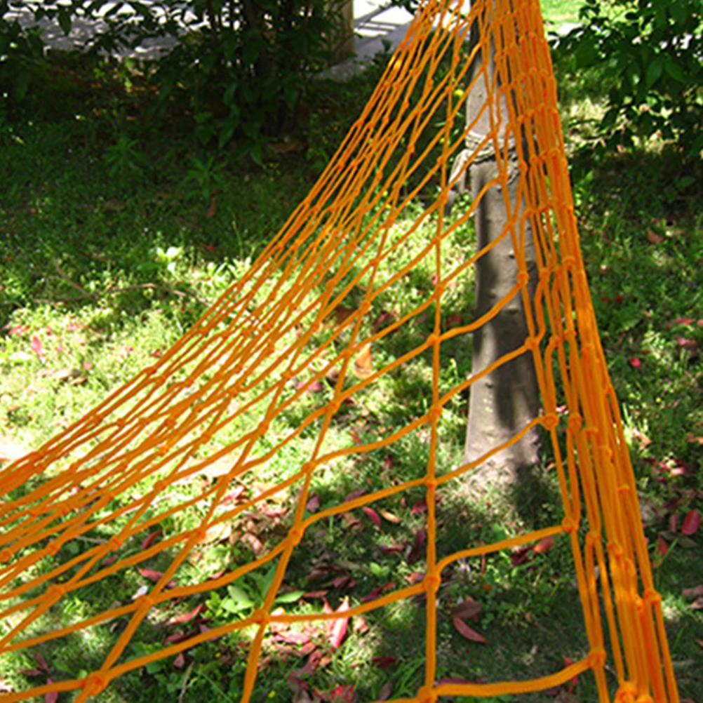 

Portable Nylon Hammock Outdoor Hanging Bed for Camping Swing Sleeping Orange Child Breathable Durable