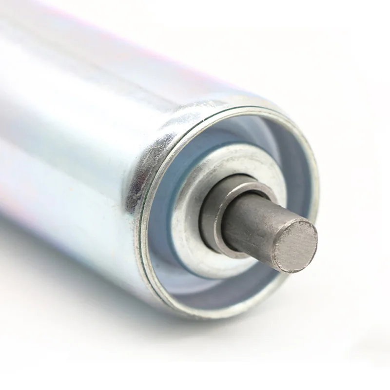 25 mm Schwerkraft-Rollenförderer aus Edelstahl 201, Länge 150, 250, 300, 350, 400, 450, 500, nicht angetriebene Federpresse in Typ Trommel