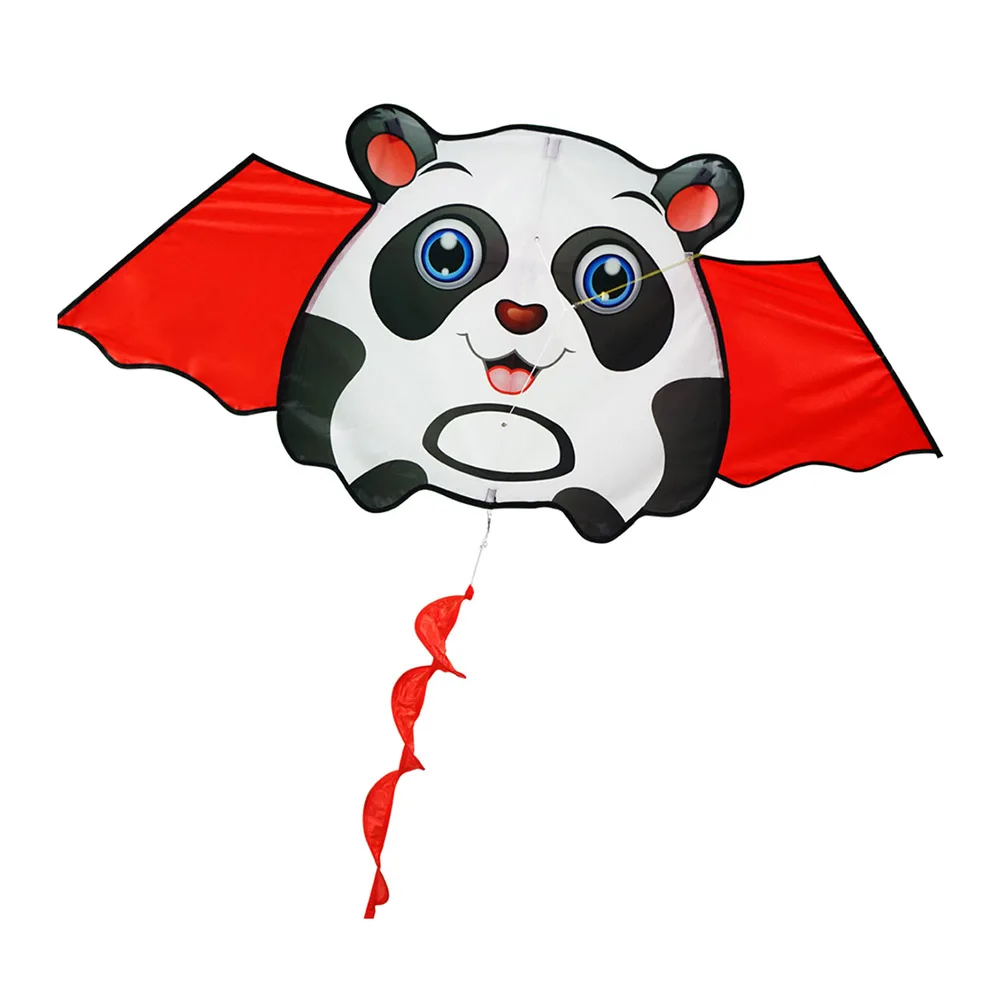 Grand cerf-volant à queue de 1.6m, jouet facile à voler, cerf-volant de cascade primaire avec poignée, cerf-volant en forme d'animal, améliore la Coordination pour garçons et filles