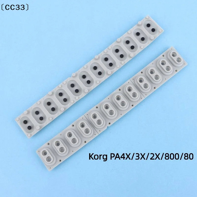 

1/4 шт. токопроводящих резиновых полосок для кнопок Korg PA4X PA3X PA2X PA800 PA80 TRITON LE и TR, набор резиновых контактов для клавиш [CC33]