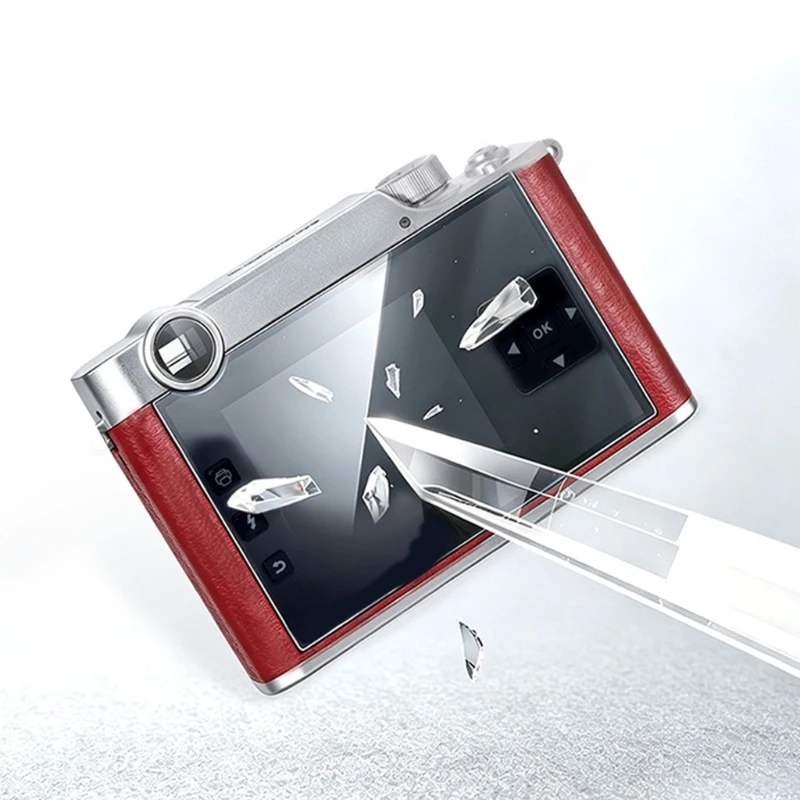 Customize Fit Camera Display Protector Set for Camera, Tempered Glass Film Screen and Viewfinder Scratch Guard for Commuting