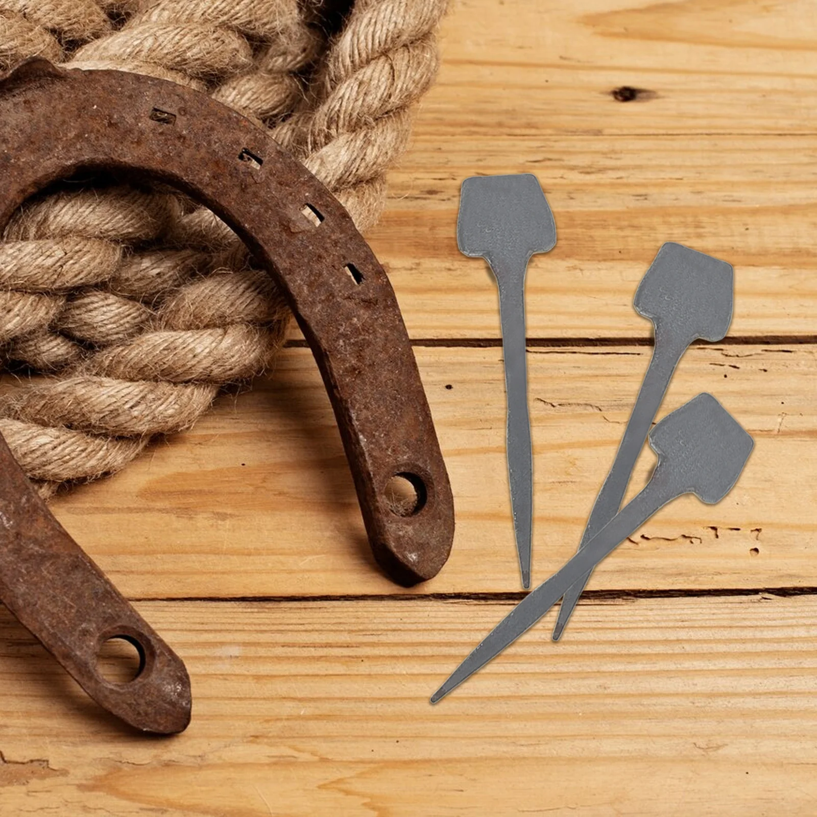 10 قطعة مسامير حدوة الحصان أداة تثبيت مستقرة الحديد دائم الحصان حافر الأظافر المعدات العملية حدوة الحصان مسمار الحصان المثبتات #2