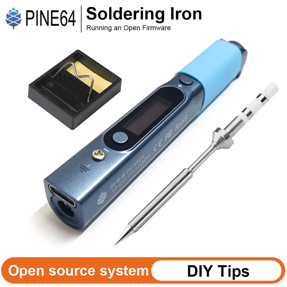 Pine64 BB2 Pinecil V1 Soldering Iron Portable Type-C Interface For Welding tools constant temperature Intelligent maintenance