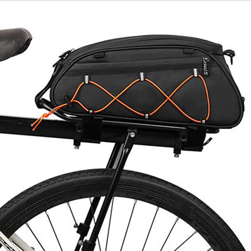 Cycling Experience Storage Space Insulation Bicycle Bag Black Gray Green Orange Polyester Red Tail Bag Bicycle