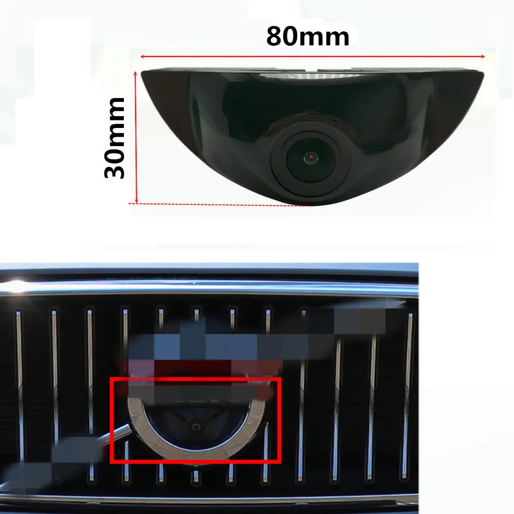 Car Front View Camera For Volvo SL40 SL80 XC60 XC70 XC90 S40 S60 S80 S90 C30 C70 V40 V50 V60 V70 V90 (Front Big Logo)