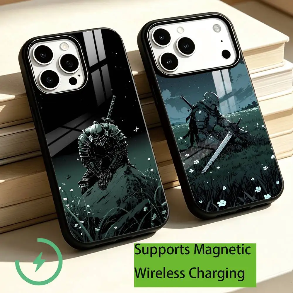 Game Dark Souls Phone Case For iPhone18,17,16,15,14,13,12,11 Plus,Pro Compatible with magnetic wireless charging Gift