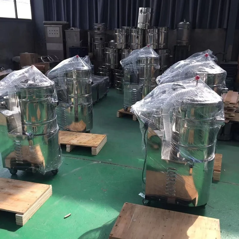 Manufacturer Supplier Industrial Vacuum Cleaner Machine with Packaging Machine