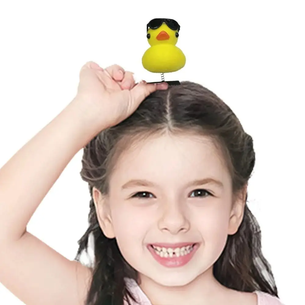 

Cute Flower Duck Hair Clips Plush Cap Chicken Side Barrettes Animal Crown Cartoon Duckbill Clips Kids/Children
