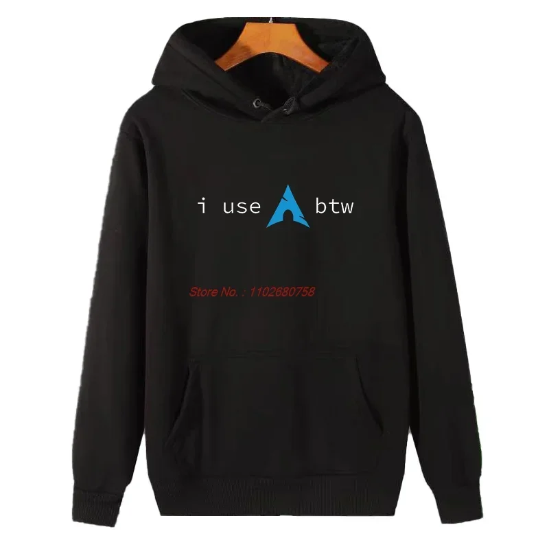 Use Arch Btw T Shirt For Men Linux Operating System Graphic T Shirts Unisex Harajuku Summer Men's Short Sleeve T-Shirt