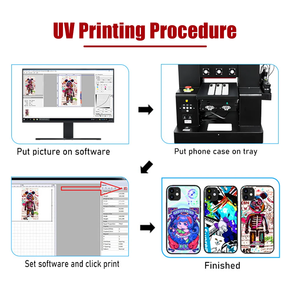 Tinta LED UV 500ML untuk DX4 DX5 DX6 DX7 DX10 TX800 XP600 Printhead untuk Epson R1390 L800 L1800 L805 Semua Printer UV modifikasi Epson