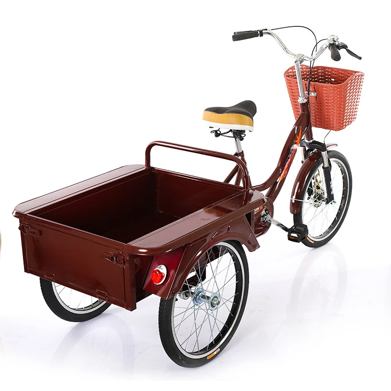 Elderly tricycle human pedal scooter elderly pedal bicycle recreational vehicle adult tricycle