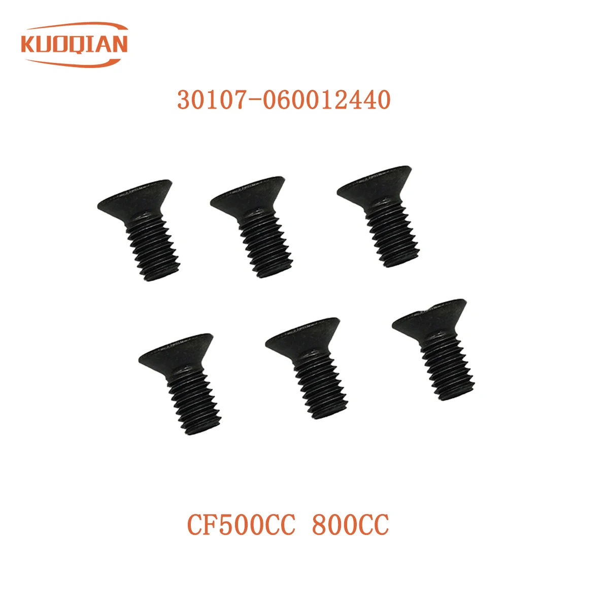 6pcs SCREW M6×12 OEM 30107-060012440 For CF500cc 800cc