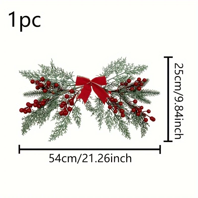 تعليق على جدار التوت الاصطناعي ، قطعة واحدة ، لحفل الزفاف ، داخلي ، خارجي ، فناء ، ديكور للعطلات #6