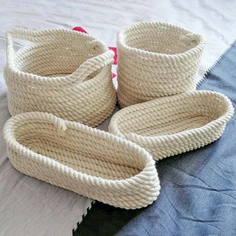 Macrame Cord 2/6/8mm Natural Cotton Macrame Rope 3Strands Twisted Macrame Cord String for Crafts Wall Hanging Gift Wedding Decor