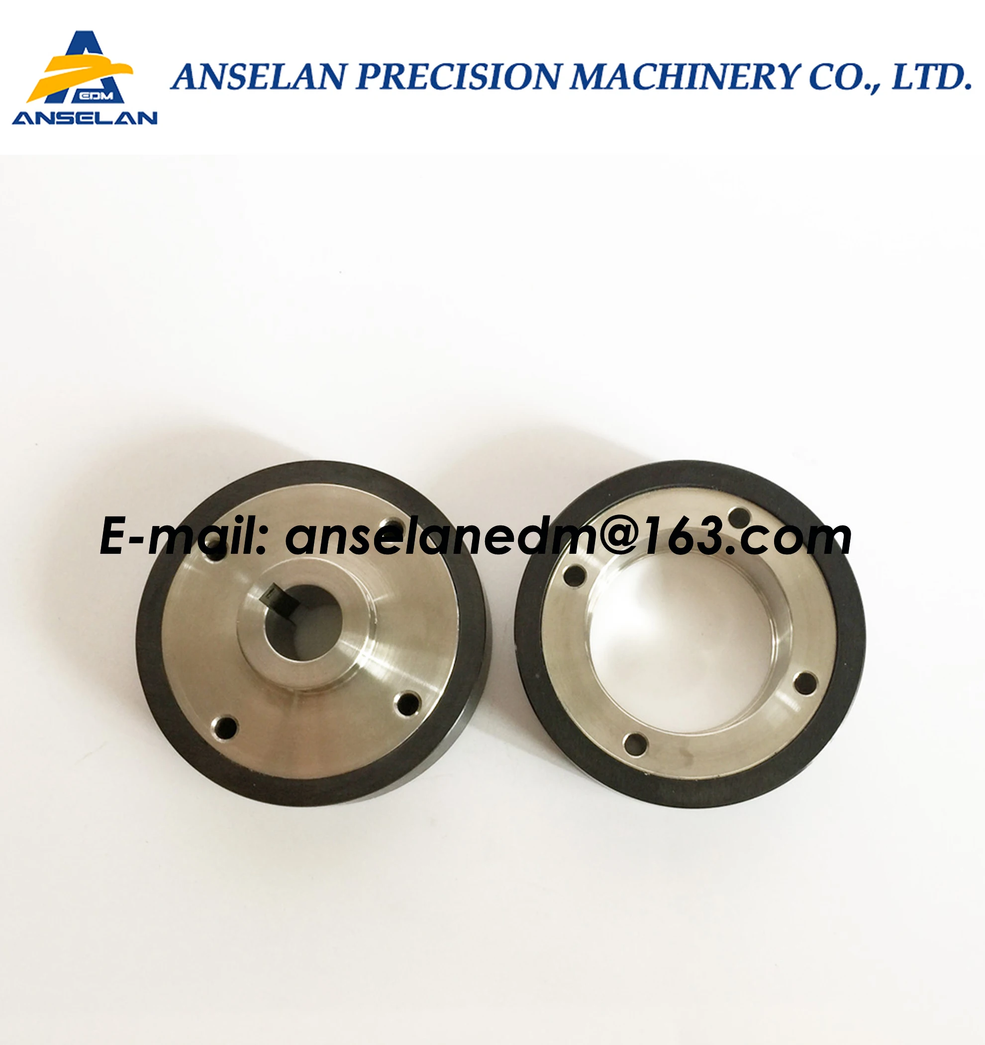 A290-8119-X382+A290-8119-X383 Pinch Roller F421+Capstan Roller F422 Set Ø80x22Tmm (2PCS/SET PACK) Fanuc A290.8119.X382