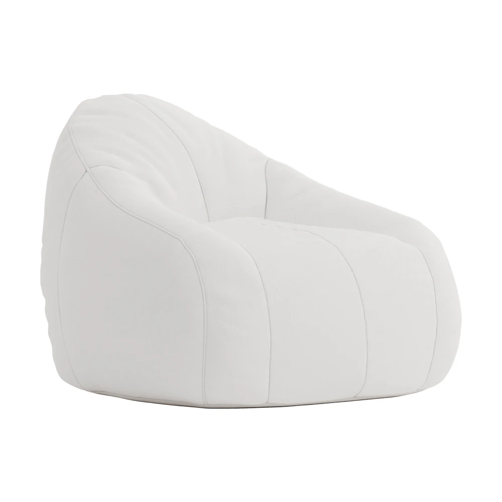 

Comfortable bean bag sofa with back support plush floor sofa
