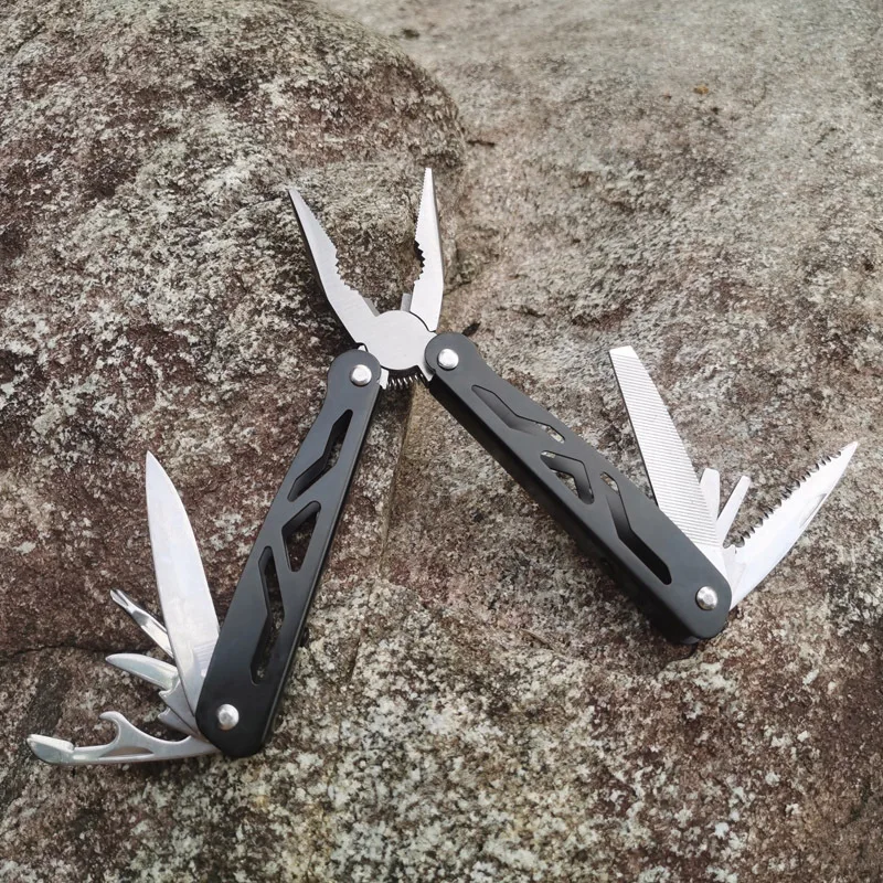 Outdoor Camping Hiking Combination Tool Household Multitools Stainless Steel Multifunctional Plier Multi Tool For Survival