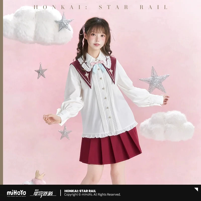Official miHoYo Honkai: StarRail Licensed Anime Hyacine-Themed Impression Series Character Merchandise COS Shirt