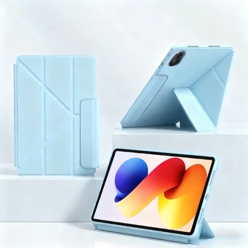 

Чехол для Xiaomi Pad Mini, чехол Smart Fold из искусственной кожи, магнитный чехол с подставкой для Redmi K Pad / Xiaomi Pad Mini 8,8 дюйма, чехол Coque