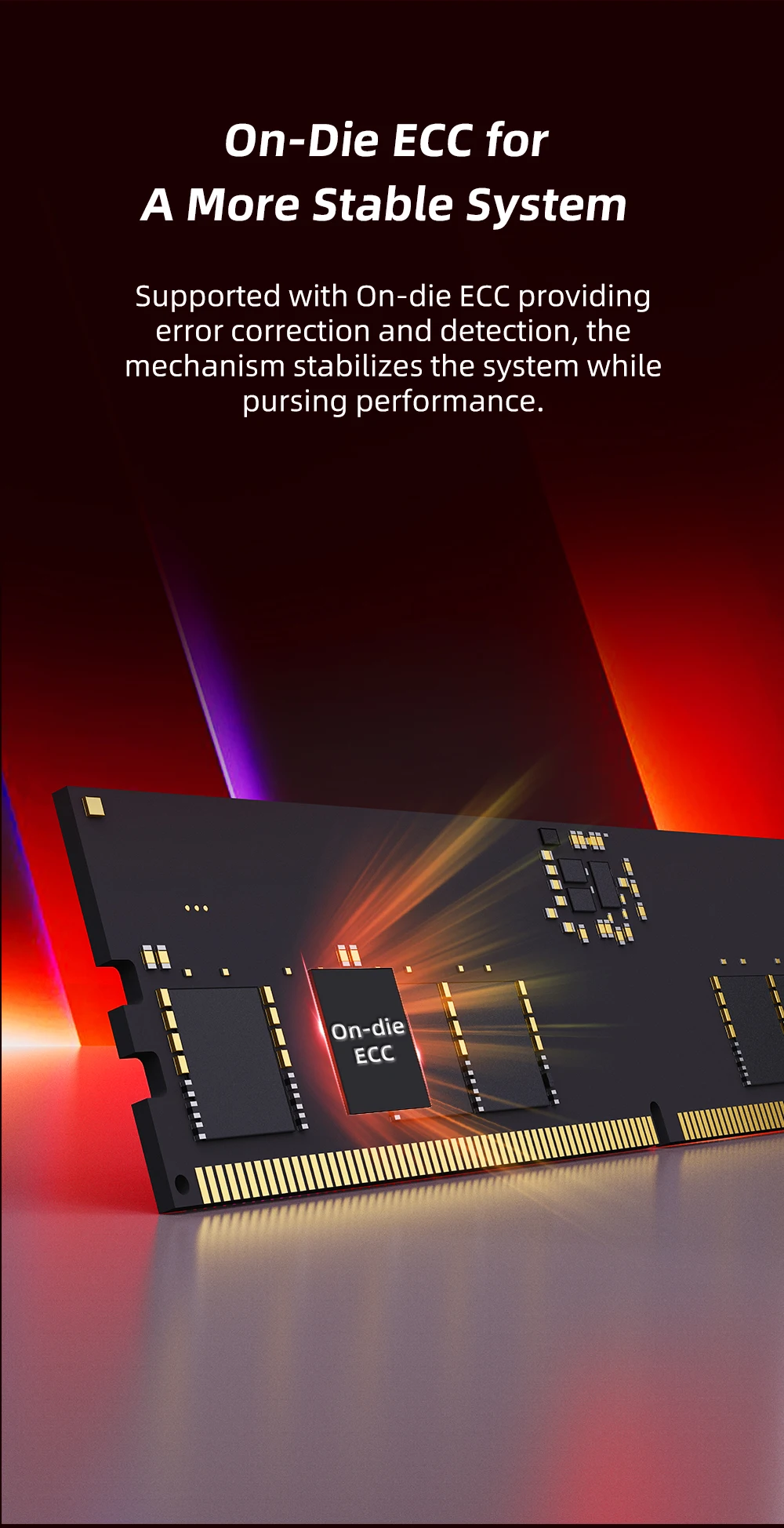 Memoria RAM CUSU DDR5 32GB 16GB X2 4800MHz 5600MHz 6000MHz 6400MHz