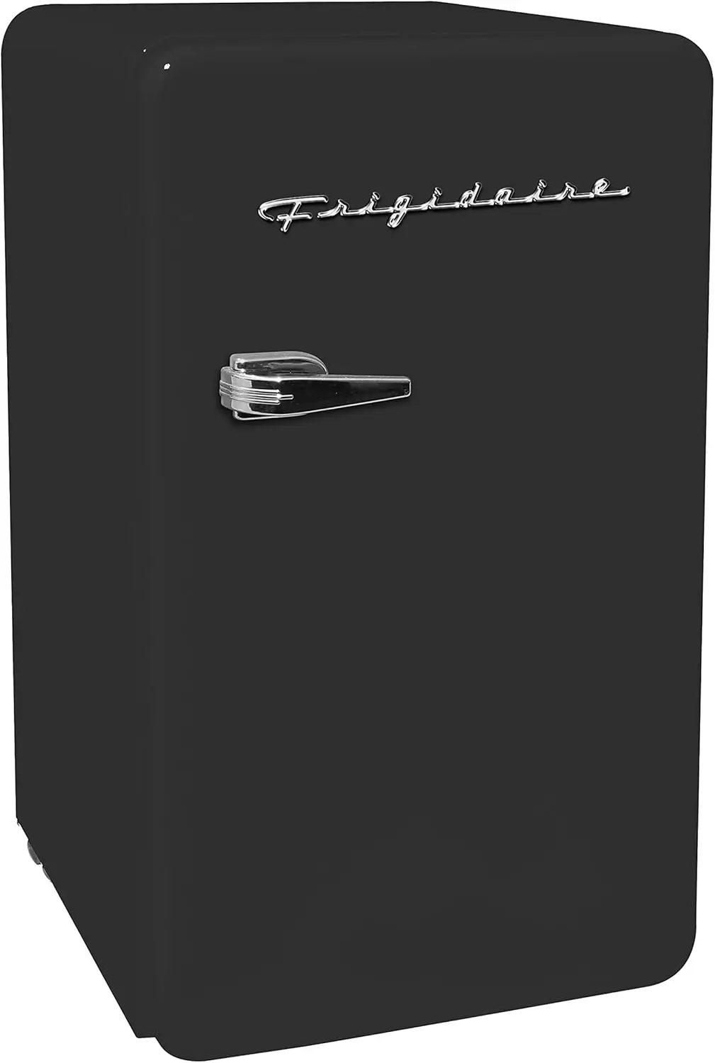 EFR372-BLACK 3.2 Cu Ft Black Retro Compact Rounded Corner Premium Mini Fridge