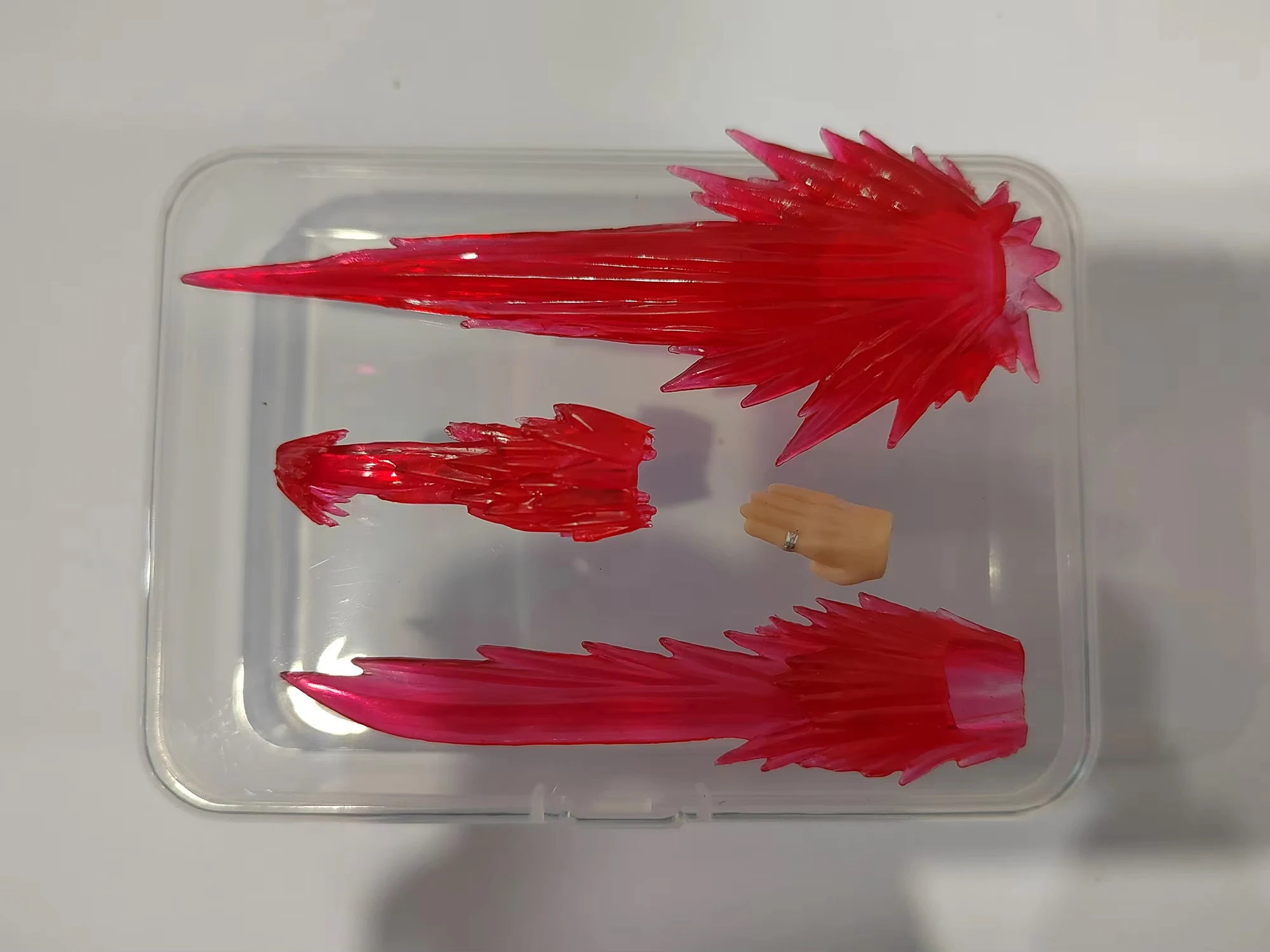 อะนิเมะ DB SHF ตัวเลขการกระทํา Sun สีเหลืองสีชมพูเพลา Ray แก๊สระเบิดพิเศษชุดอุปกรณ์เสริมกระเป๋า