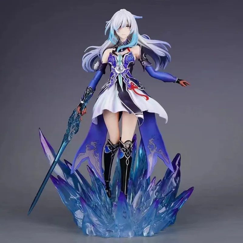 New Product Anime Honkai Star Rail Jingliu Image Detachable Eye Mask Model Statue Desktop Decoration Collection Gifts view 2