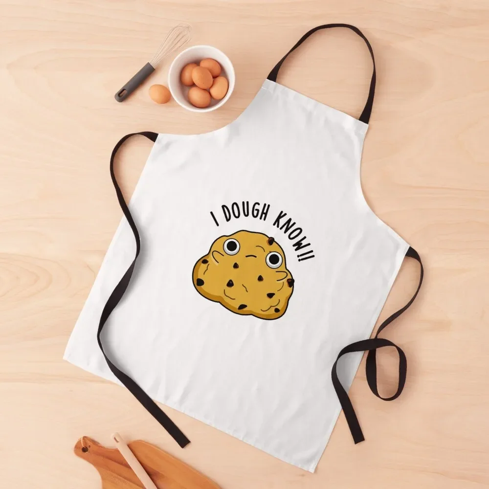 

I Dough Know Funny Baking Puns Apron carpenter cleanings Apron