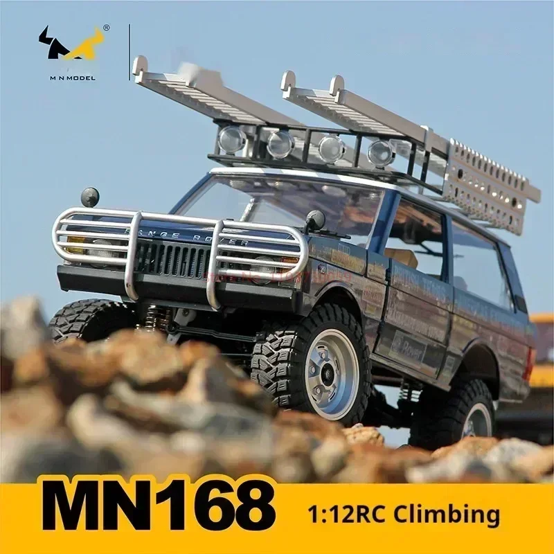 Mn 168 New 1:12 First Generation Range Rover Rc Remote Control Vehicle All Terrain Crossing Climbing Vehicle With Door Bridge