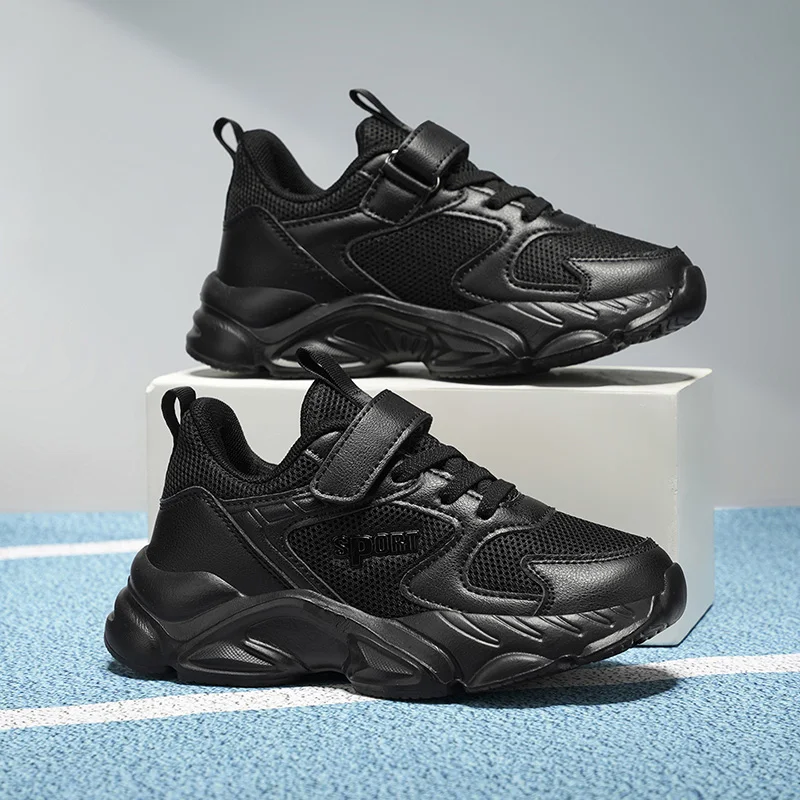 

A pair of children's all-weather basketball sneakers, featuring high elasticity and durability. Basketball shoes model YX-98