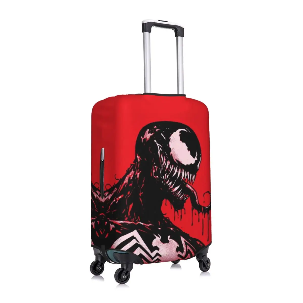 Capa de bagagem de filme Venom personalizada, capa protetora de mala engraçada, terno para 18-32 polegadas