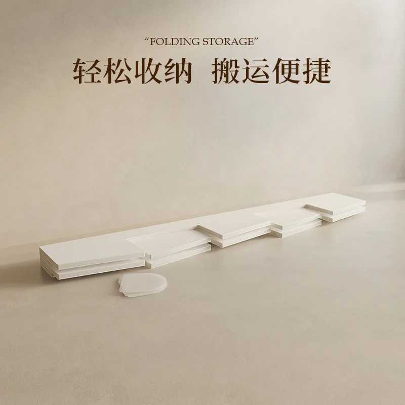 جدار تقسيم متنقل قابل للطي لمناسبات الفنادق المكتبية وحامل عرض مع ارتفاع قابل للتعديل وبناء قوي #3