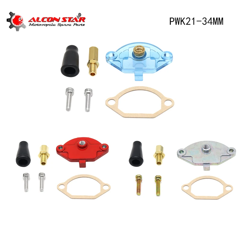 Alconstar Carburetor Cover Top Pwk Slide Cap fit for Keihin For koso for mikuni pwk Carburetor PWK 21 24 26 28 30 32 34MM