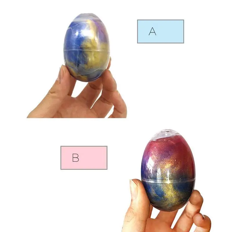 Fai da te Slimes Ball colorato uovo stucco argilla giocattoli educativi morbida plastilina Antistress per bambini adulti regali di pasqua di natale