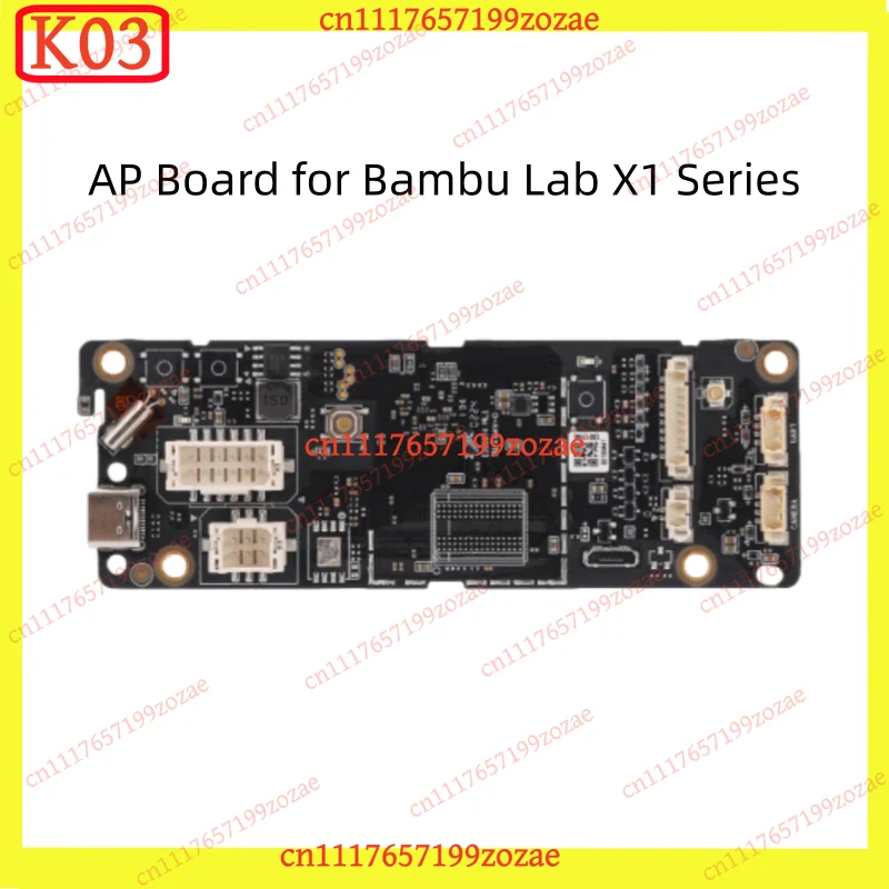 k3 Chamber Camera & AP Module for Bambu Lab X1 Carbon 3D Printer HW v2.0 w/ FPC Cable & Mounting Bracket Replacement